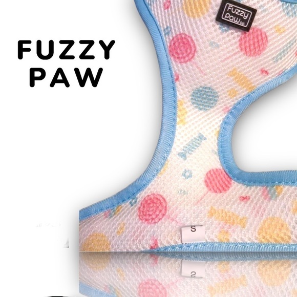 NEW fuzzy paw dog Harness​​ - Picture 2 of 3